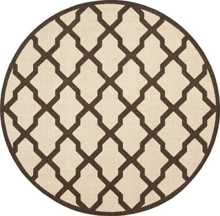 Safavieh Linden LND122B Natural/Brown Area Rug Round