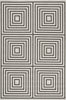 Safavieh Linden LND123 Light Grey / Charcoal Area Rug