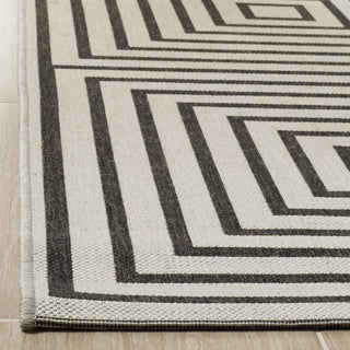 Safavieh Linden LND123 Light Grey / Charcoal Area Rug