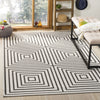 Safavieh Linden LND123 Light Grey / Charcoal Area Rug