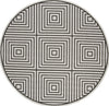 Safavieh Linden LND123 Light Grey / Charcoal Area Rug