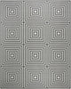 Safavieh Linden LND123 Light Grey / Charcoal Area Rug