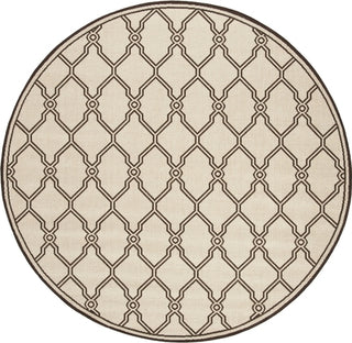 Safavieh Linden LND124B Natural/Brown Area Rug Round