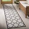 Safavieh Linden LND125 Light Grey / Charcoal Area Rug