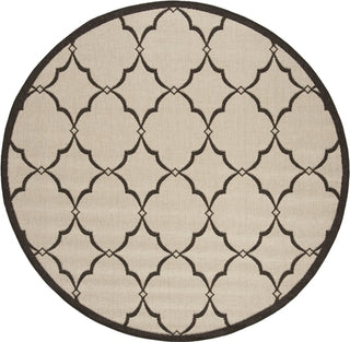 Safavieh Linden LND125B Natural/Brown Area Rug Round