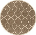 Safavieh Linden LND125D Beige/Cream Area Rug Round