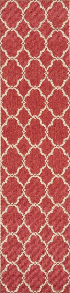 Safavieh Linden LND125Q Red/Creme Area Rug Runner