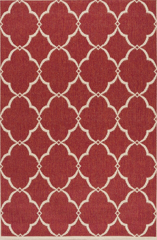 Safavieh Linden LND125Q Red/Creme Area Rug Main