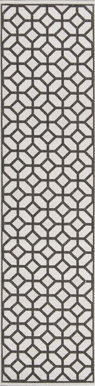 Safavieh Linden LND127 Light Grey / Charcoal Area Rug