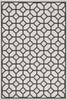 Safavieh Linden LND127 Light Grey / Charcoal Area Rug