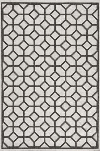 Safavieh Linden LND127 Light Grey / Charcoal Area Rug