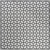 Safavieh Linden LND127 Light Grey / Charcoal Area Rug