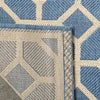 Safavieh Linden LND127M Blue/Creme Area Rug Backing