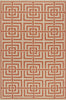 Safavieh Linden LND128R Cream/Rust Area Rug Main