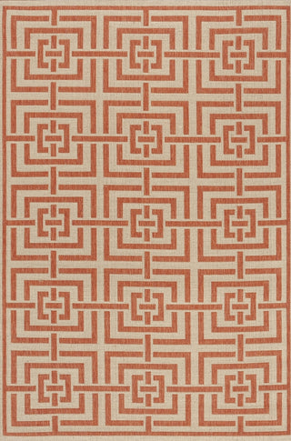 Safavieh Linden LND128R Cream/Rust Area Rug Main