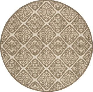 Safavieh Linden LND132C Cream/Beige Area Rug Round