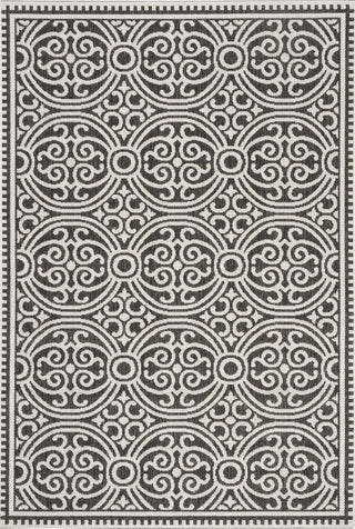 Safavieh Linden LND134 Light Grey / Charcoal Area Rug