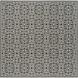 Safavieh Linden LND134 Light Grey / Charcoal Area Rug