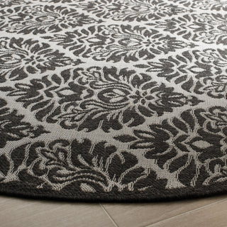 Safavieh Linden LND135A Light Grey/Charcoal Area Rug Detail