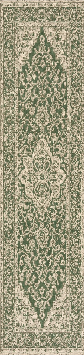 Safavieh Linden LND137 Green / Cream Area Rug