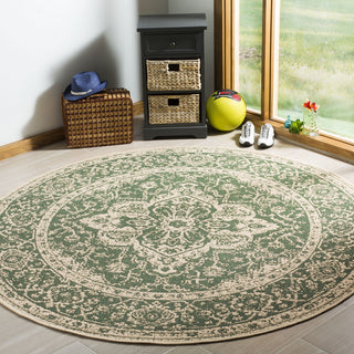 Safavieh Linden LND137 Green / Cream Area Rug