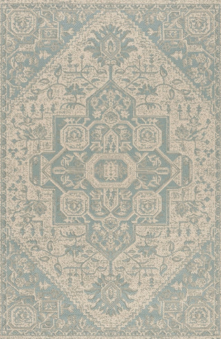 Safavieh Linden LND138K Aqua/Cream Area Rug Main