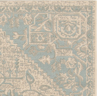 Safavieh Linden LND138K Aqua/Cream Area Rug 