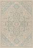 Safavieh Linden LND138K Aqua/Cream Area Rug main image