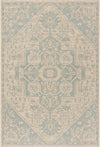 Safavieh Linden LND138K Aqua/Cream Area Rug main image