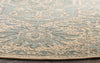 Safavieh Linden LND138K Aqua/Cream Area Rug Detail