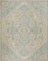 Safavieh Linden LND138K Aqua/Cream Area Rug Main