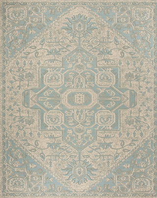 Safavieh Linden LND138K Aqua/Cream Area Rug Main