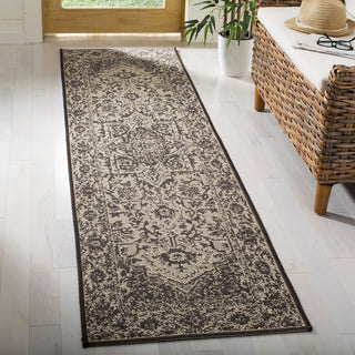 Safavieh Linden LND139U Creme/Brown Area Rug Room Scene Feature