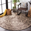 Safavieh Linden LND139U Creme/Brown Area Rug Room Scene Feature