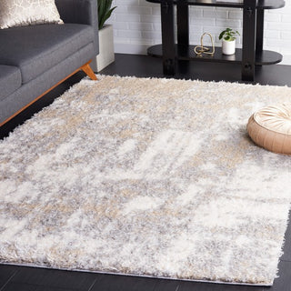 Safavieh Lindsay Shag LNS552 Grey / Ivory Beige Area Rug