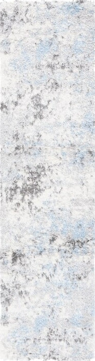 Safavieh Lindsay Shag LNS556 Grey / Blue Ivory Area Rug