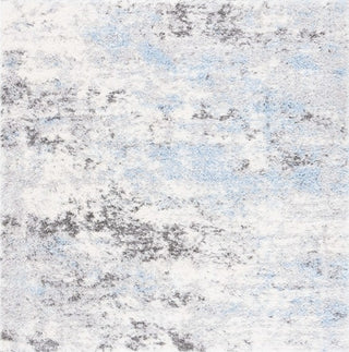 Safavieh Lindsay Shag LNS556 Grey / Blue Ivory Area Rug