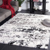 Safavieh Lindsay Shag LNS556 Grey / Black Ivory Area Rug