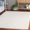 Safavieh Lindsay Shag LNS560 Ivory Area Rug Room Scene Feature