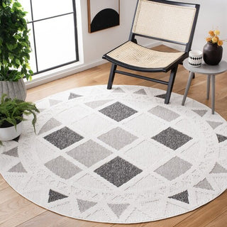 Safavieh Lotus LOT102 Ivory / Dark Grey Area Rug