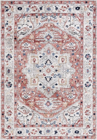 Safavieh Luna LUN100 Beige / Rust Area Rug