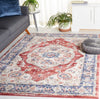 Safavieh Luna LUN106 Beige / Blue Rust Area Rug Room Scene Feature