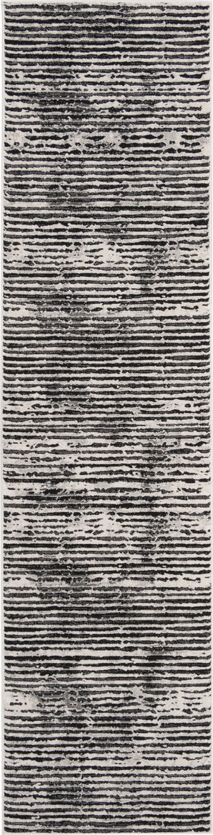 Safavieh Lurex 100 LUR188Z Black/Grey Area Rug Runner Image