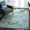 Safavieh Madison MAD440J Light Blue / Green Area Rug Room Scene