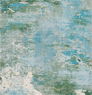 Safavieh Madison MAD440J Light Blue / Green Area Rug Square