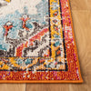 Safavieh Madison MAD484P Orange / Light Blue Area Rug Detail