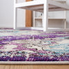 Safavieh Madison MAD484V Lavender / Light Blue Area Rug Detail