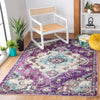 Safavieh Madison MAD484V Lavender / Light Blue Area Rug Room Scene