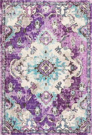 Safavieh Madison MAD484V Lavender / Light Blue Area Rug main image