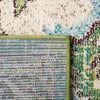 Safavieh Madison MAD484Y Green / Light Blue Area Rug Backing